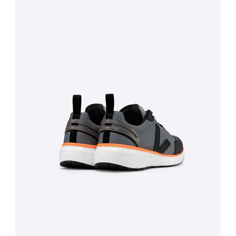 Women's Veja CONDOR 2 ALVEOMESH Shoes Black/Orange | ZA 490JPQ